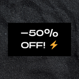 50% OFF! 🔥