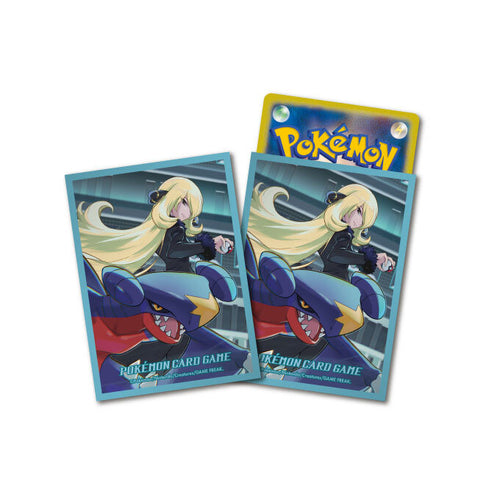 Pokemon Sleeves - Cynthia & Garchomp Ver.2 - 64 pack