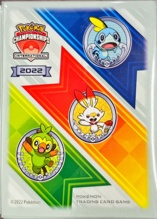 Pokemon Sleeves - Galar Starters (IC2022/Overseas Limited) - 65 pack