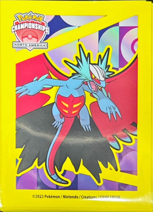 Pokemon Sleeves - 海外/トドロクツキ(黄色背景)※ - 65 pack
