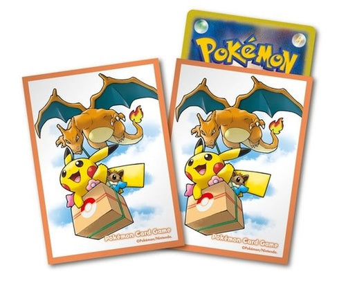 Pokemon Sleeves - Charizard & Pikachu - 64 pack