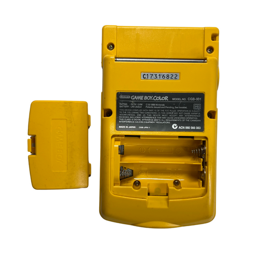 Gameboy Color Nintendo - Yellow