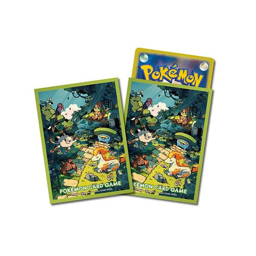 Pokemon Sleeves - つながるせかい -ひみつのかいだん- - 64 pack