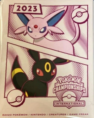 Pokemon Sleeves - Espeon & Umbreon (IC2023/Overseas Limited) - 65 pack