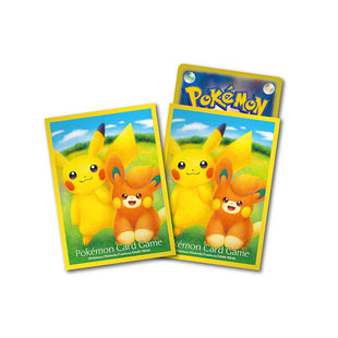 Pokemon Sleeves - Pikachu & Pawmo - 64 pack