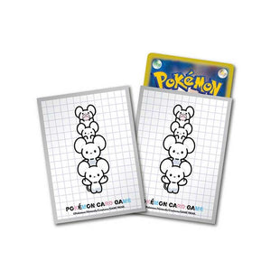 Pokemon Sleeves - イッカネズミ - 64 pack