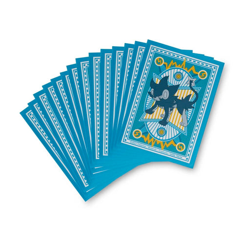 Pokemon Sleeves - LUXRAY LIMITLESS LIGHTNING - 65 pack