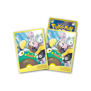 Pokemon Sleeves - POKEMON TRAINERS ナンジャモ＆ハラバリー - 64 pack