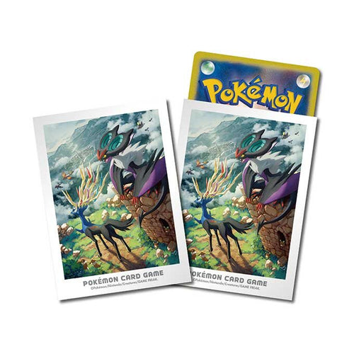 Pokemon Sleeves - Kalos Adventure Xerneas & Noivern - 64 pack