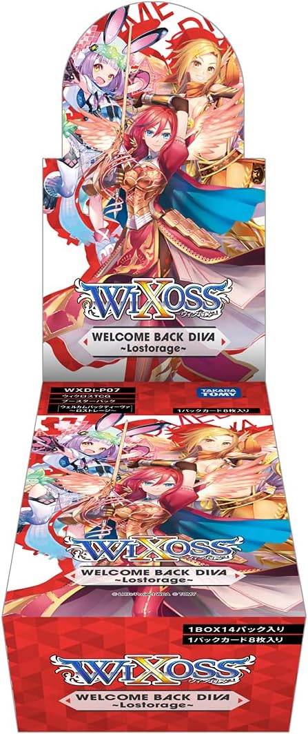 Wixoss Booster Box - WELCOMEBACK DIVA Lostorage - WXDi-P07