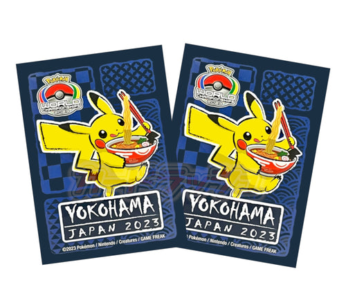 Pokemon Sleeves - WCS2023 (Pikachu/Player Exclusive) - 64 pack