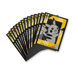 Pokemon Sleeves - PIKACHU POWER GRID - 65 pack