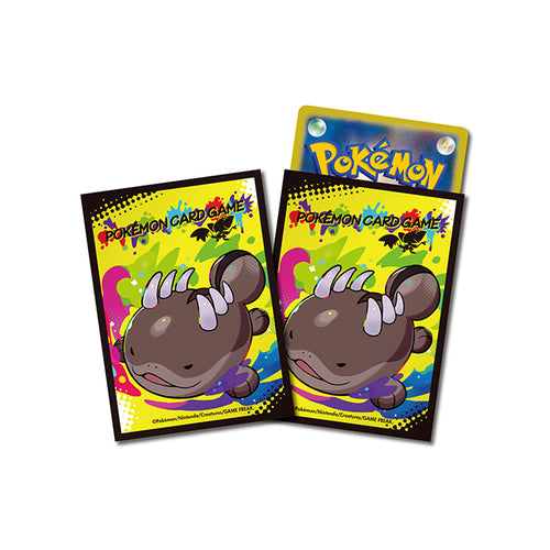 Pokemon Sleeves - Black Border / Poison Danger - 64 pack
