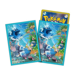 Pokemon Sleeves - スイレン＆ヨワシ - 64 pack