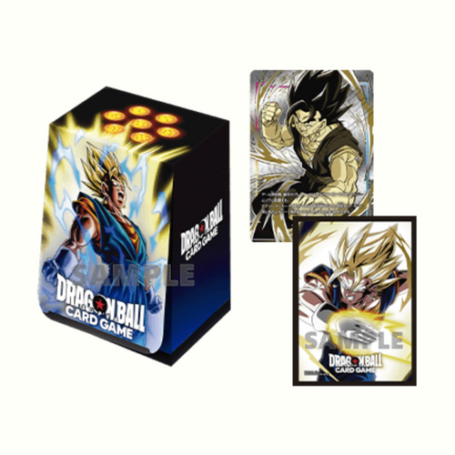 Dragon Ball Fusion World - Official Card Case & Card Sleeve Set 02 - Vegeta
