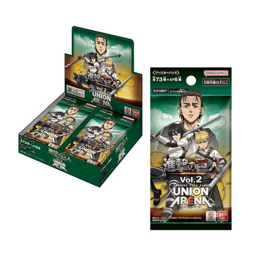 Union Arena - Booster Box - Attack on Titan Vol.2 -  EX10BT