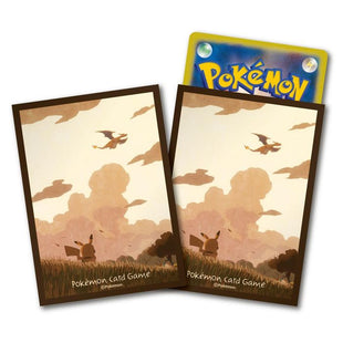 Pokemon Sleeves - Pikachu and Sky - 64 pack