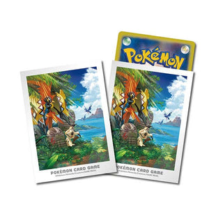 Pokemon Sleeves - Alola Adventure Tapu Koko & Mimikyu - 64 pack