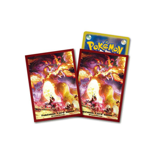 Pokemon Sleeves - Gigantamax Charizard - 64 pack
