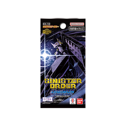 Digimon Booster Box - Sinister Order - EX10