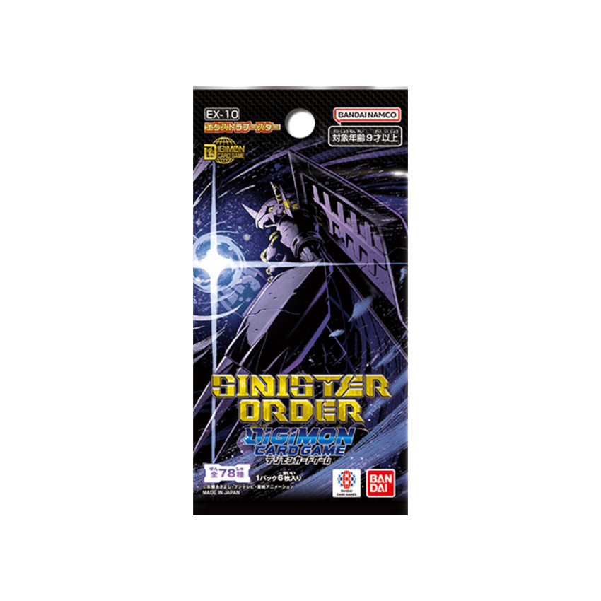 Digimon Booster Box - Sinister Order - EX10