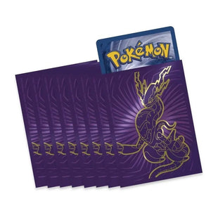 Pokemon Sleeves - Miraidon (Purple Background/Gold Border/Overseas Exclusive) - 65 pack