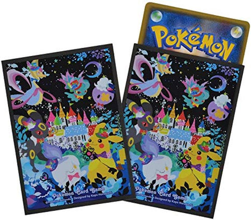 Pokemon Sleeves - 城 Berry s forest Ghost s castle - 64 pack