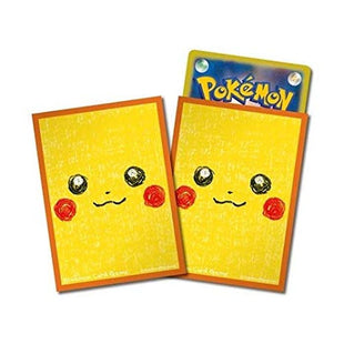 Pokemon Sleeves - Pikachu Face ver.2 - 64 pack