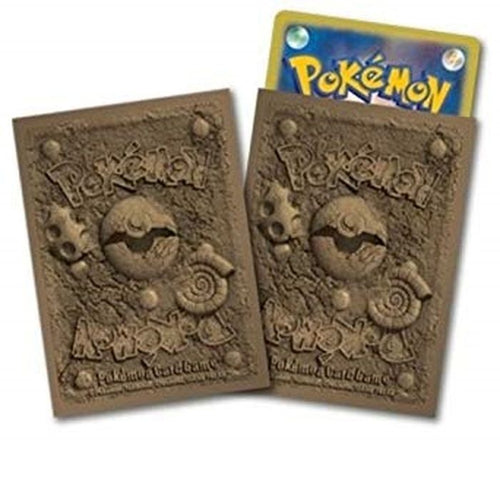 Pokemon Sleeves - Fossil Pattern - 32 pack