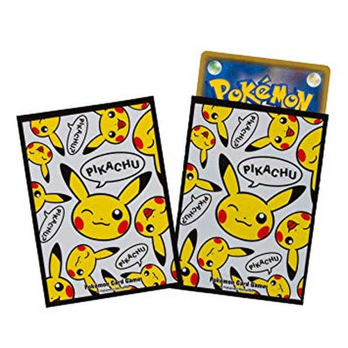 Pokemon Sleeves - PIKACHU PIKACHU - 64 pack