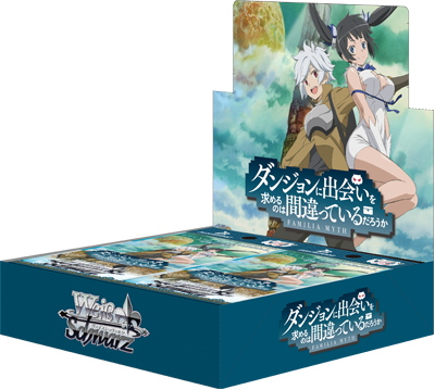 Weiss Schwarz - Booster Box - Is It Wrong to Try to Pick Up Girls in a Dungeon ? - DDM