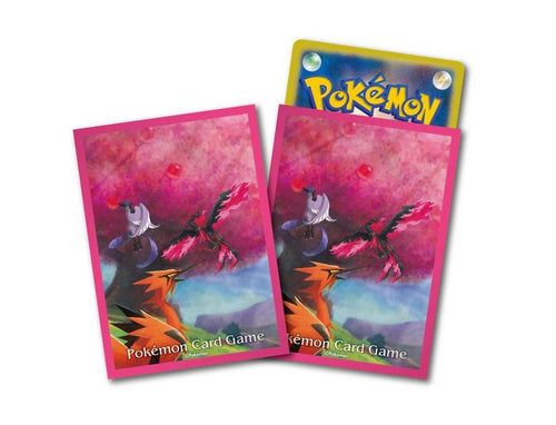 Pokemon Sleeves - Galar Fire & Galar Thunder & Galar Freezer - 64 pack