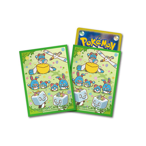 Pokemon Sleeves - Flower Crown and Marill - 64 pack