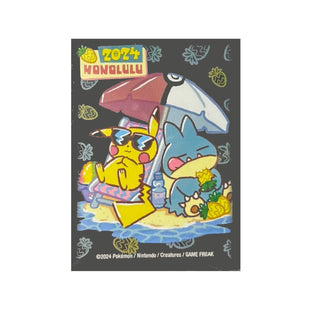 Pokemon Sleeves - WCS2024 Honolulu (Pikachu & Munchlax) - 65 pack