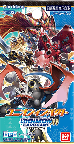 Digimon - Booster Pack - Union Impact - BT-03