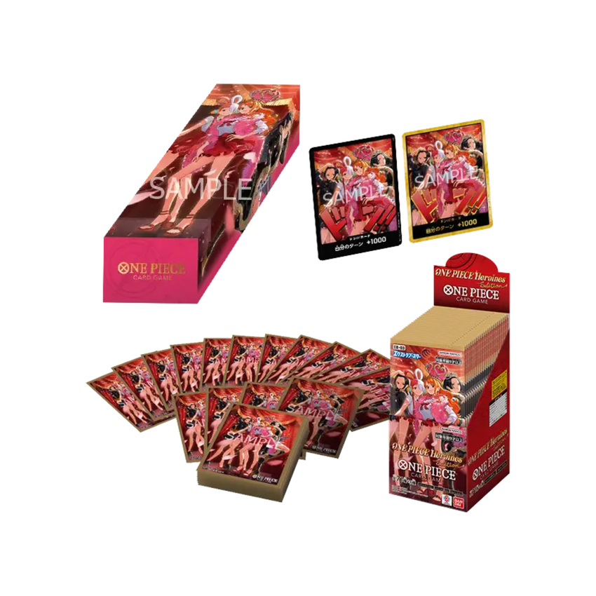 One Piece Booster Box - Heroines Edition Special Set - EB03 Minnatopia One Piece Booster Box - Heroines Edition Special Set - EB03 Minnatopia