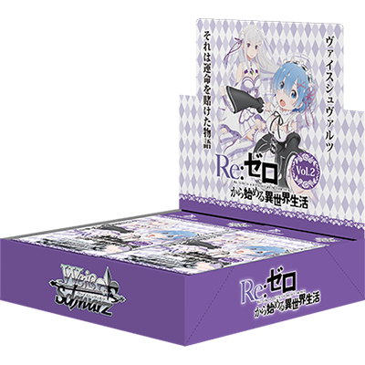 Weiss Schwarz Booster Box - Re:Zero Life in another World Vol.2 - RZ